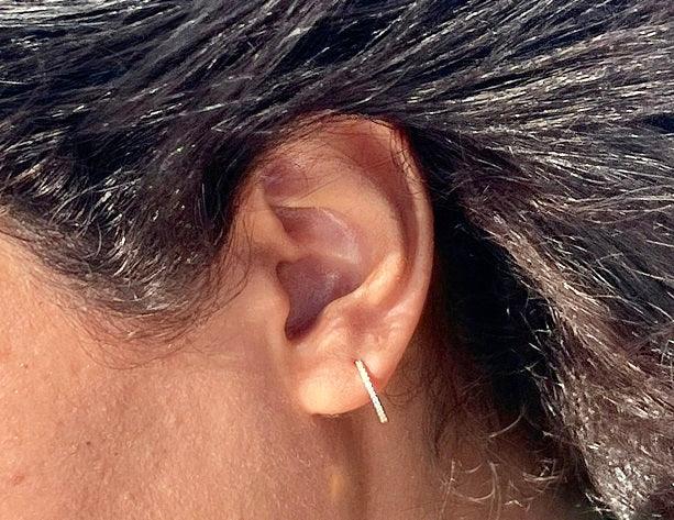 Small Gold Hoop Earrings - ANTY