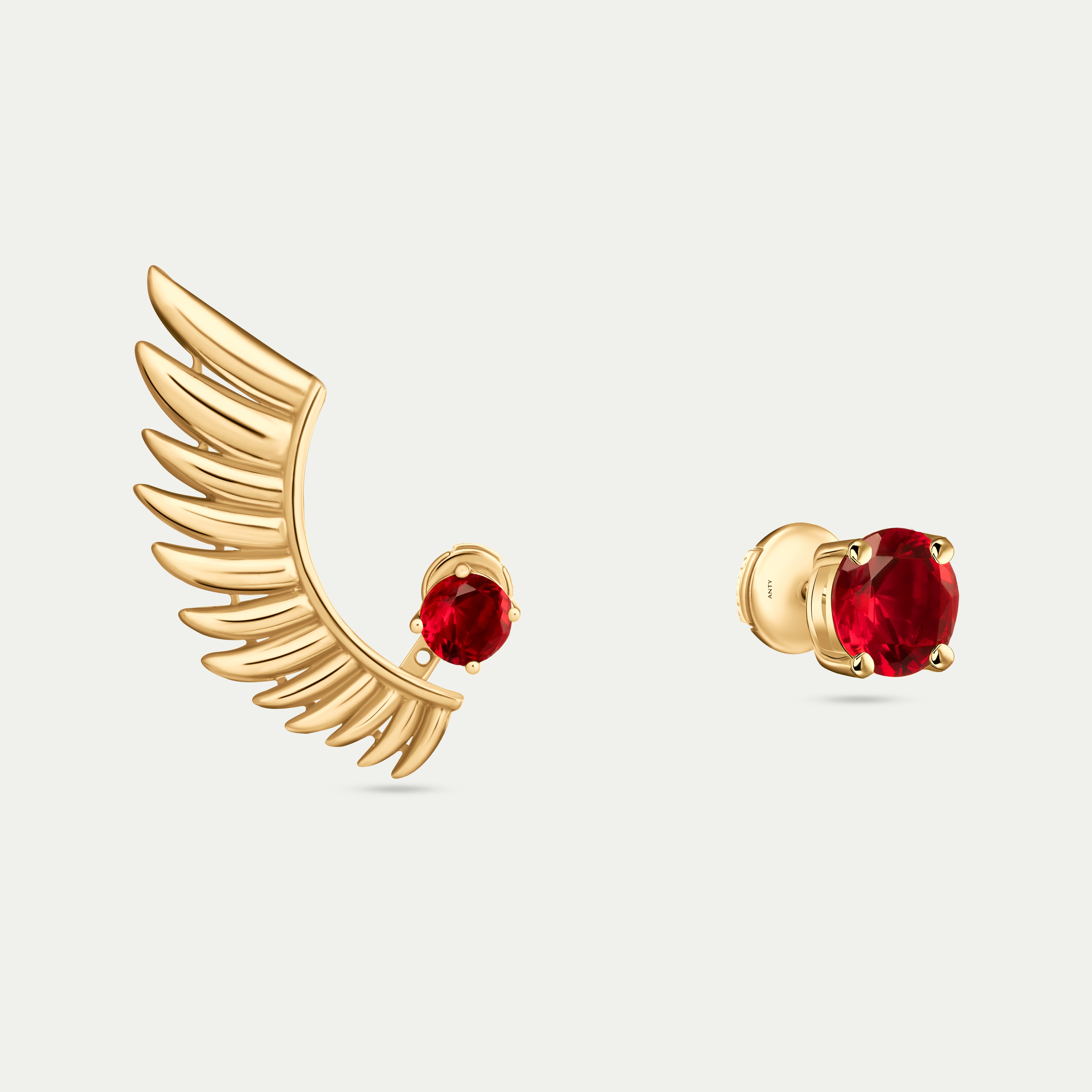 Queen Isis Gold Earrings