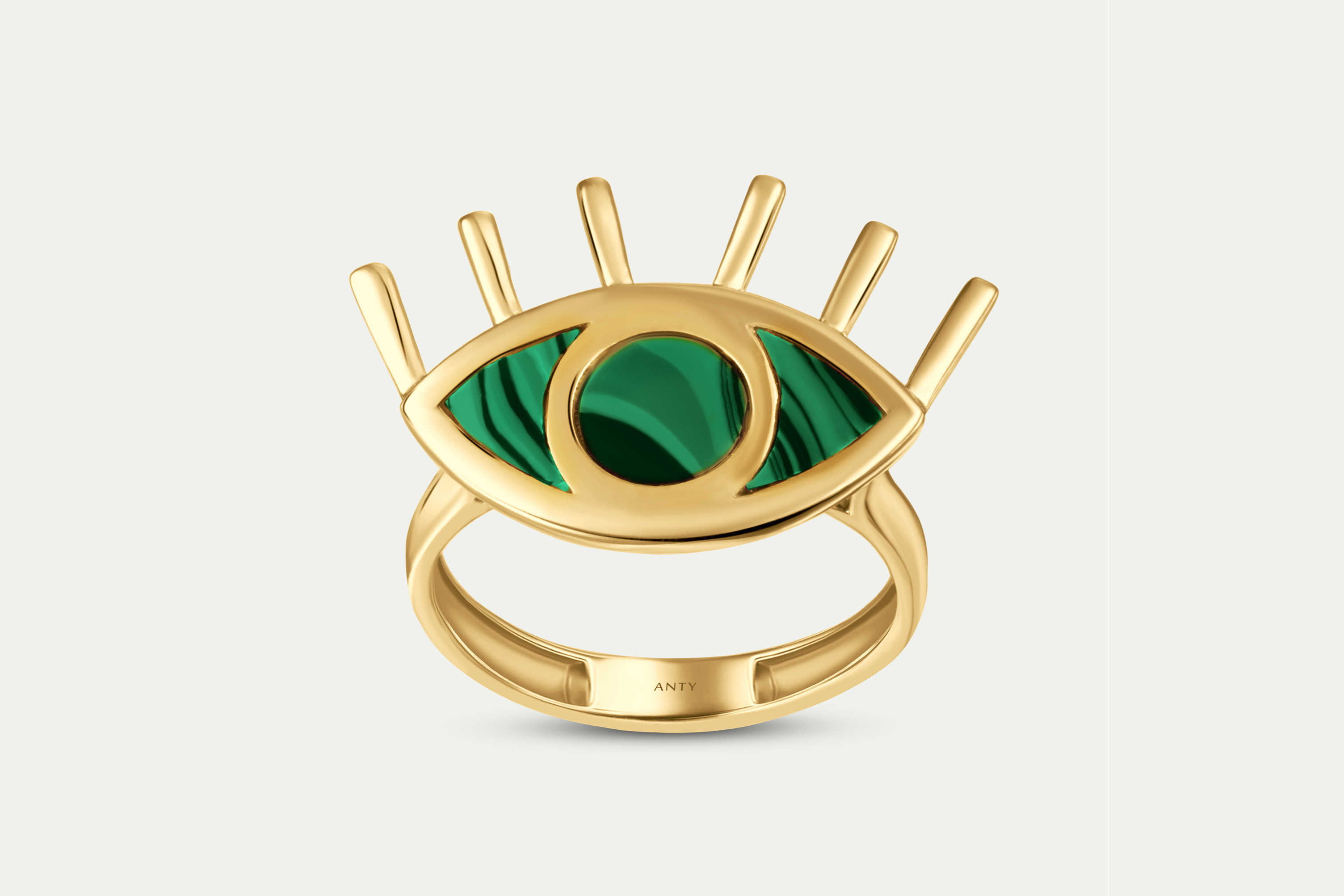 Eye of Horus Gold Ring