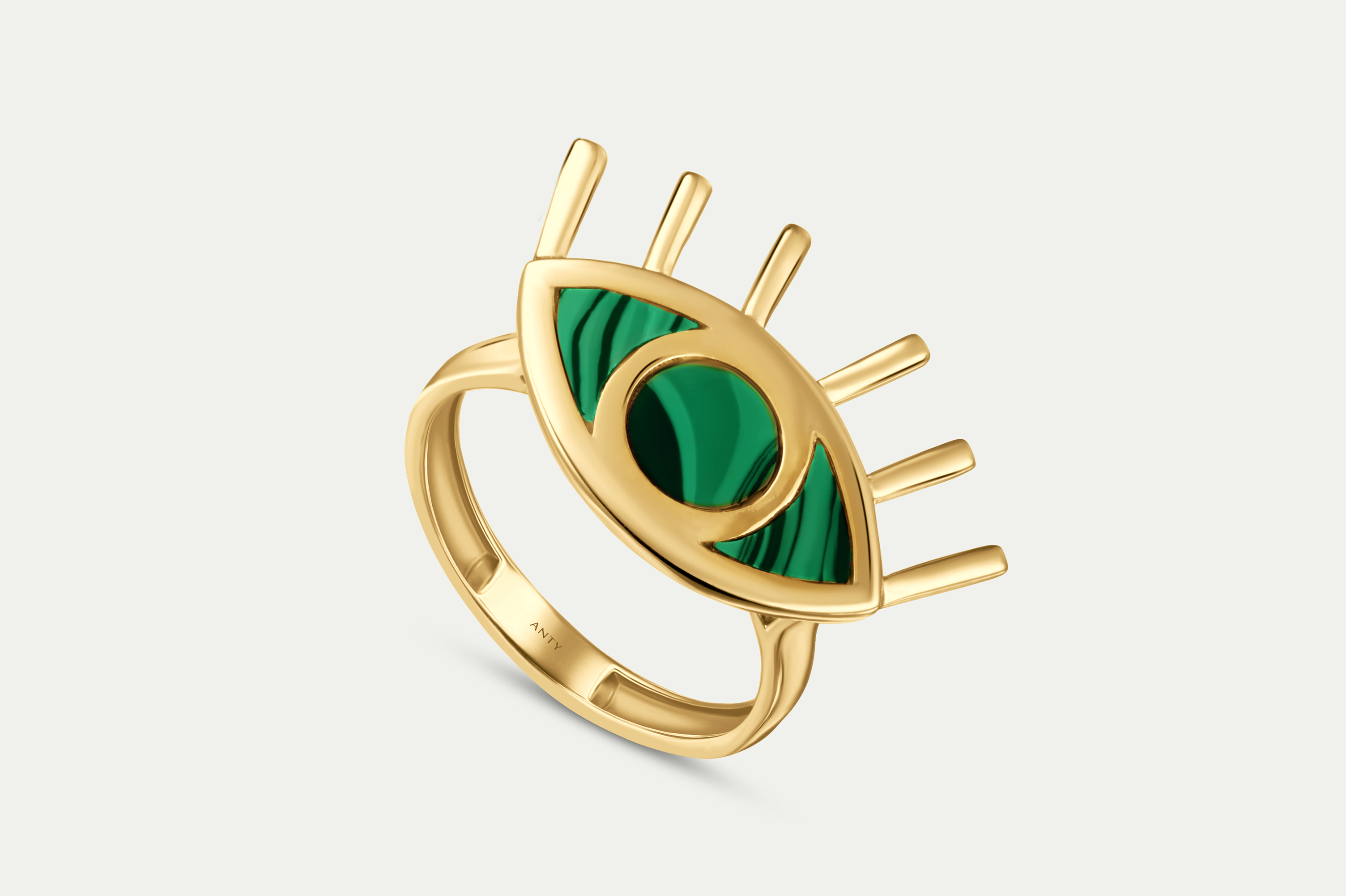 Eye of Horus Gold Ring