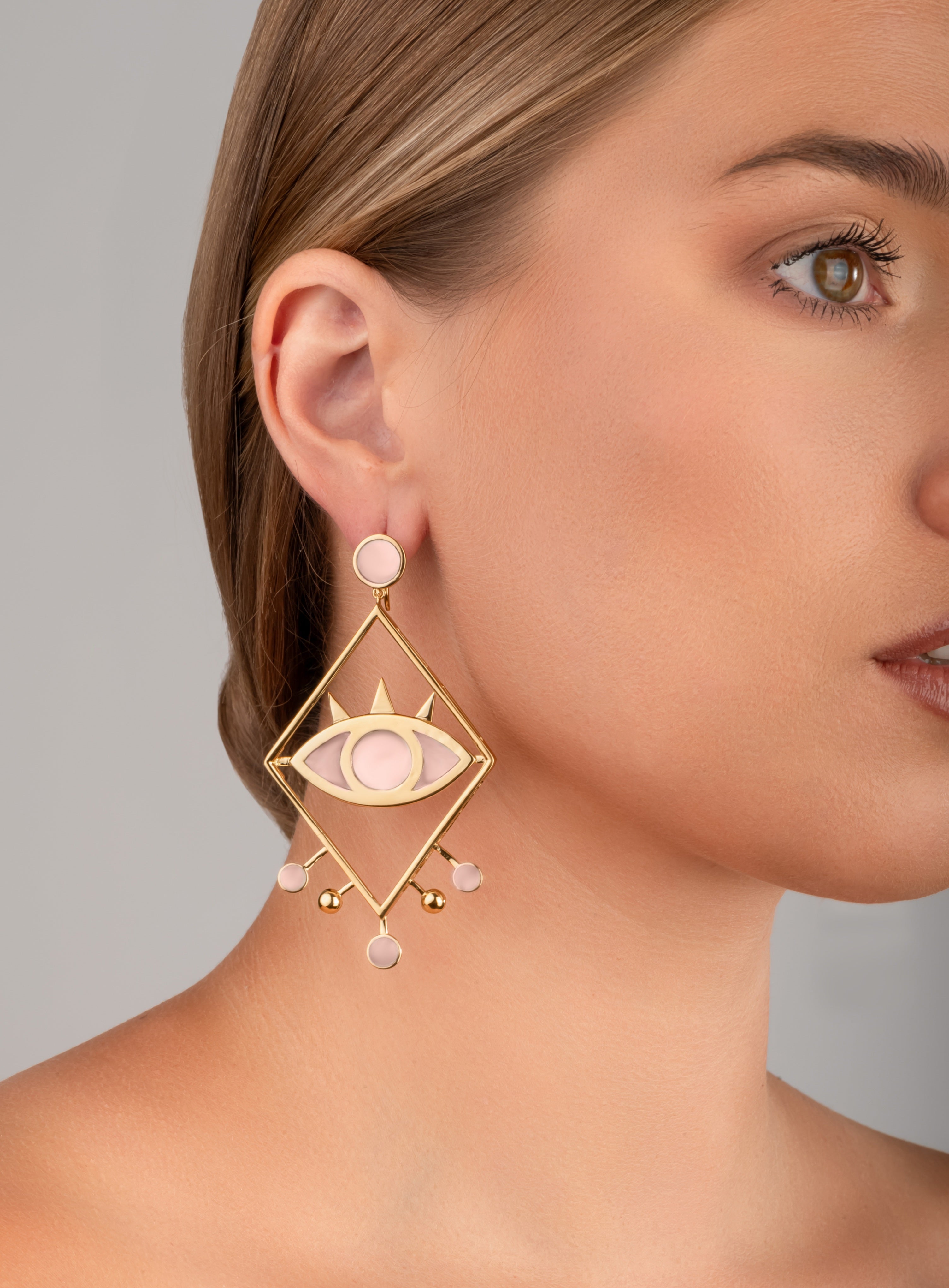 Nefertiti statement Earrings