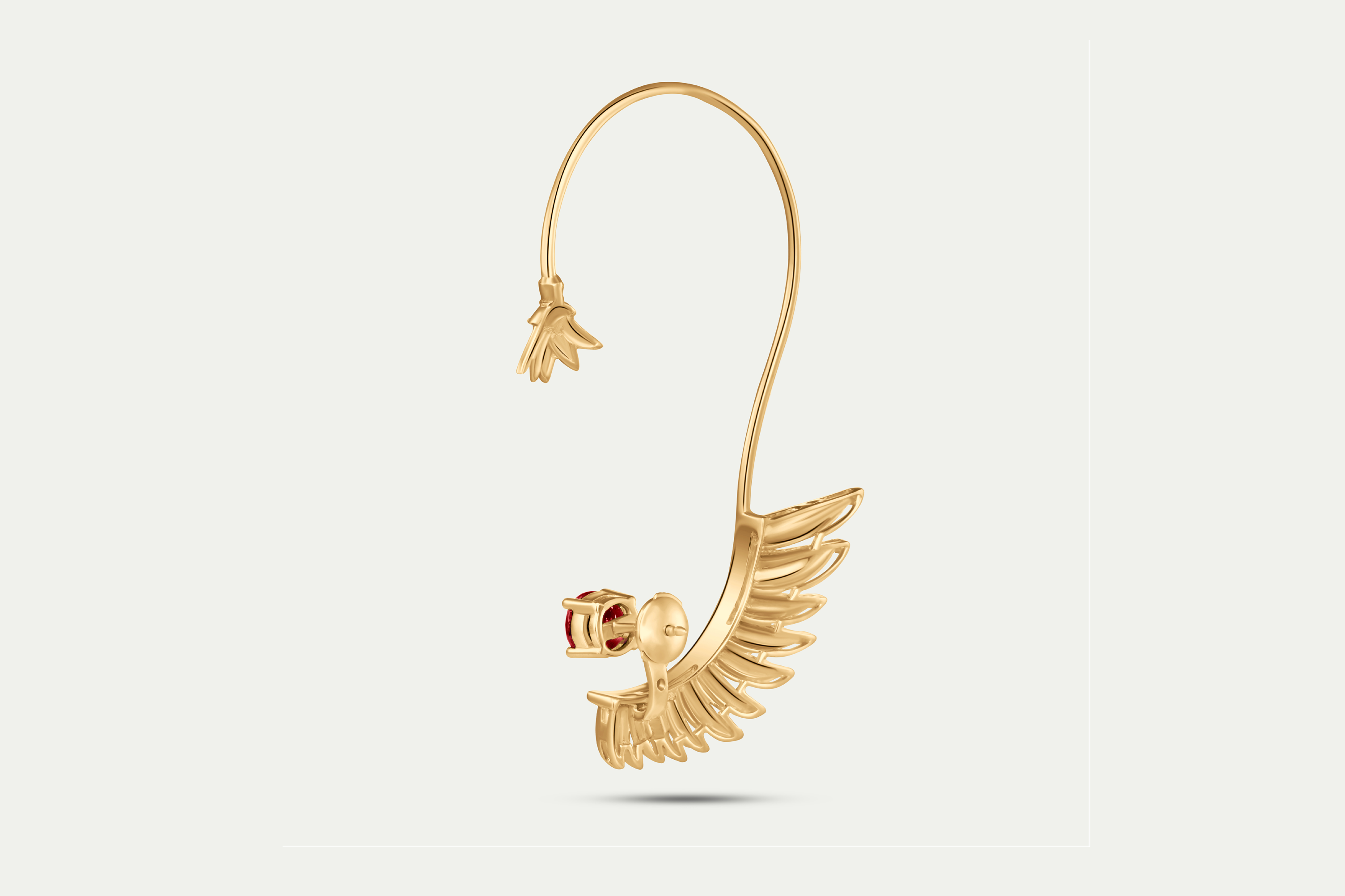 Queen Isis Gold Earrings