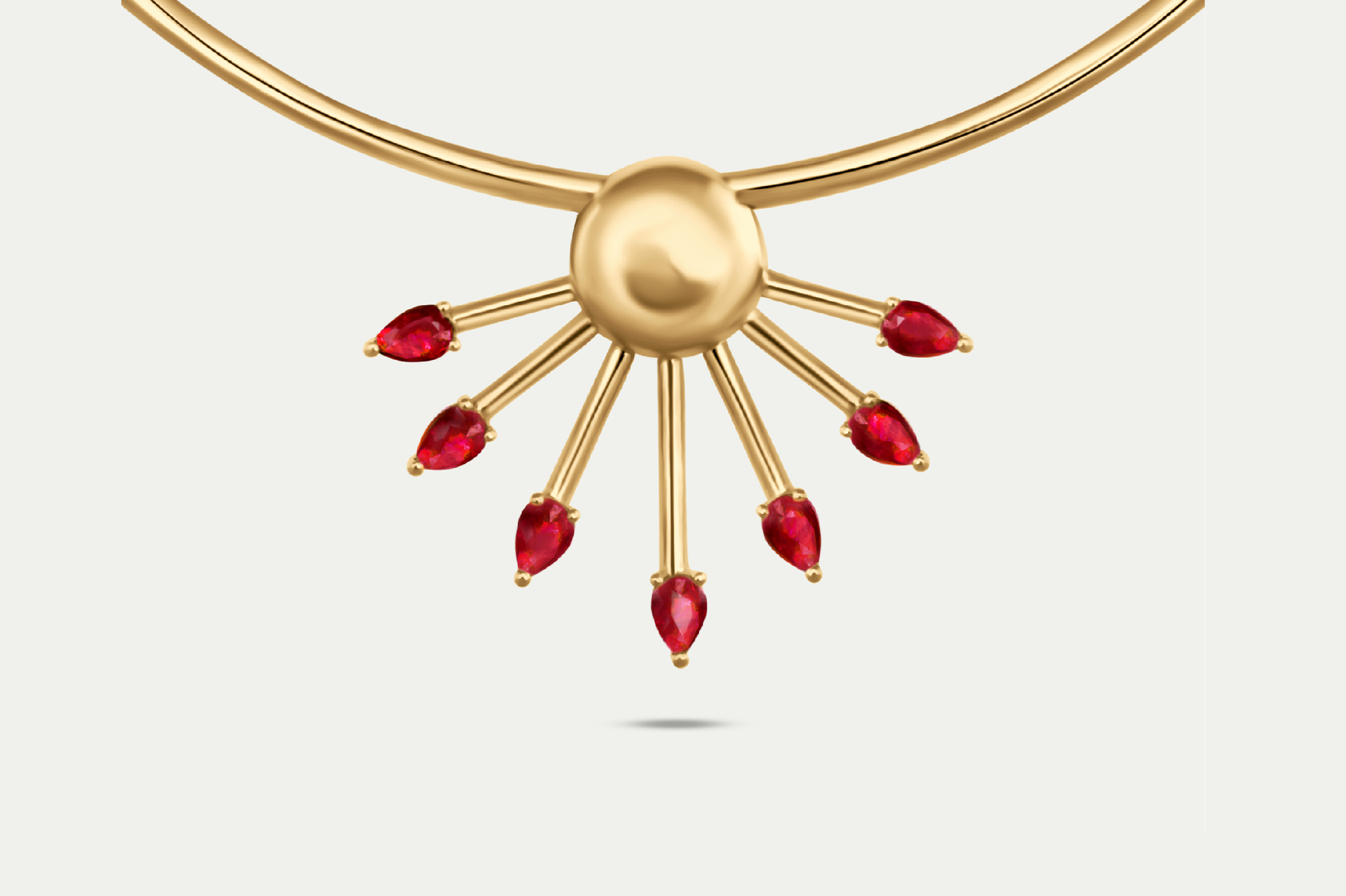 Ra Sun Flare Necklace