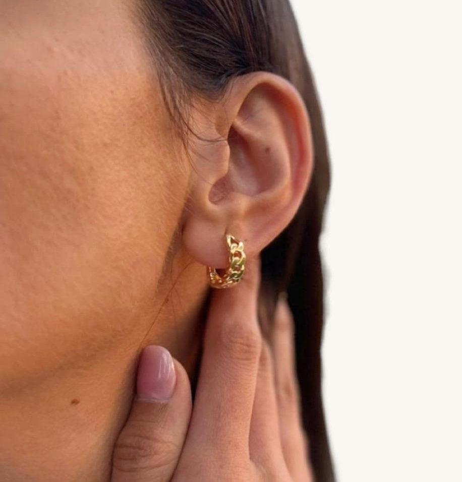 Earrings 18k Yellow gold