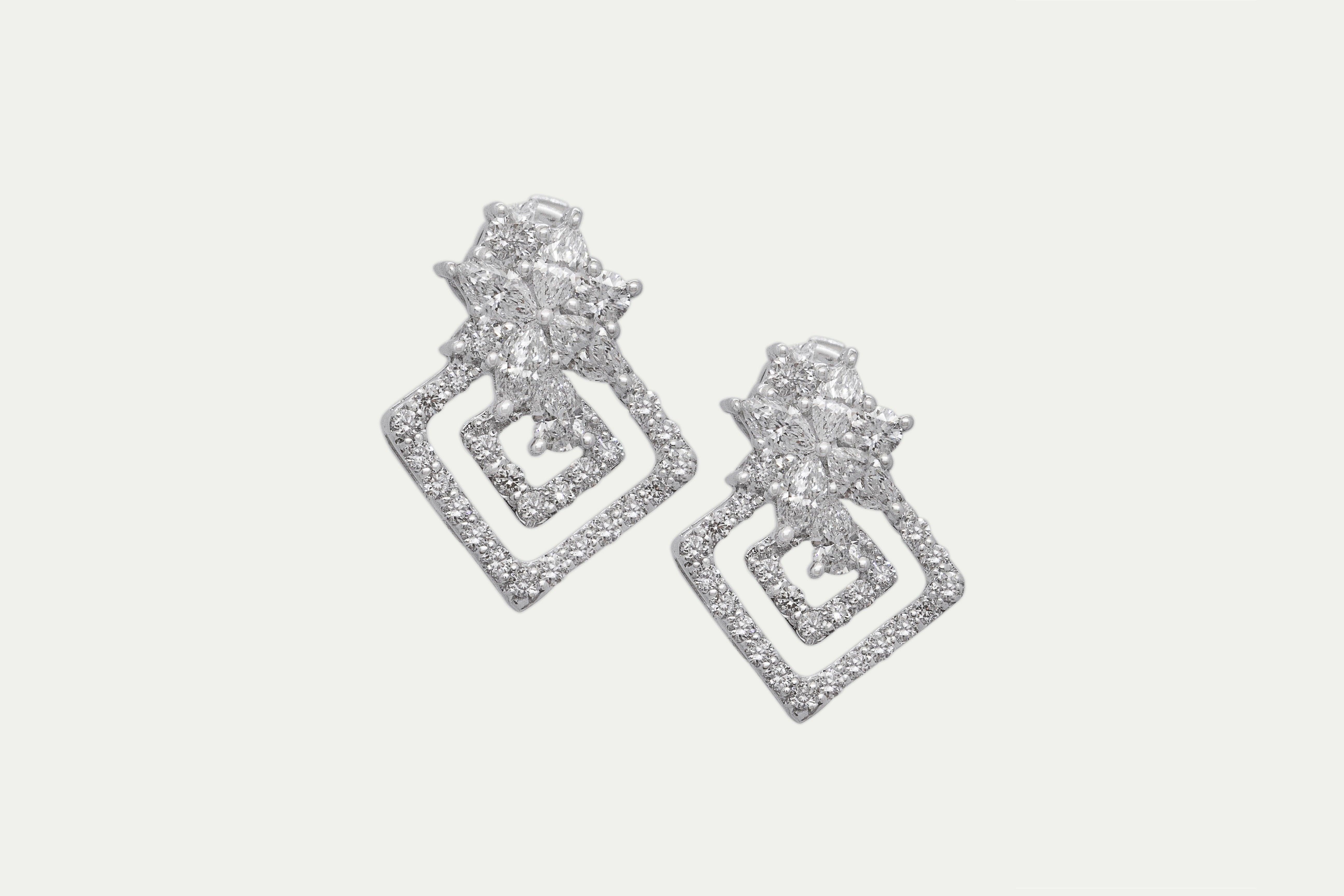Diamond Maze Earrings - ANTY